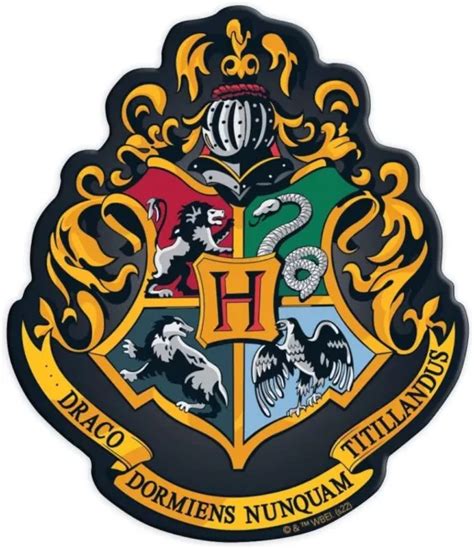 Harry Potter Poudlard Armoiries Crest Aimant De Réfrigérateur Env