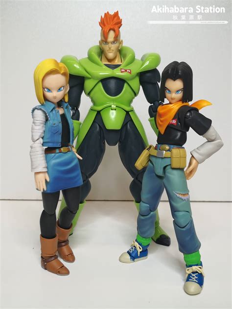 Figuras Review De Los S H Figuarts Android 17 Y Android 18 Event