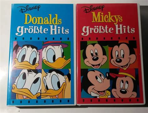 MICKYS UND DONALDS größte Hits DISNEY VHS 2 17 PicClick UK