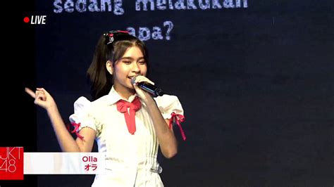 Olla The Miracle On Twitter Semangat Shownya F OllaJKT48