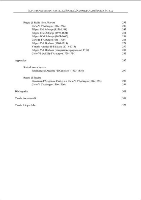 Il Fondo Numismatico Della Societ Napoletana Di Storia Patria