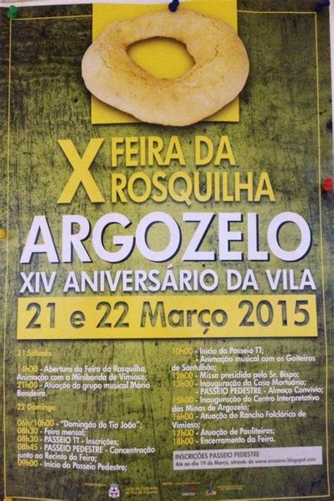 X Feira da Rosquilha em Argozelo Turismo Bragança