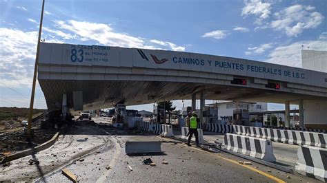 Colapsa Caseta De Cobro Tijuana Mexicali En El Hongo ESQUINA 32