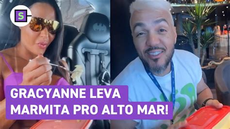 Gracyanne Barbosa Leva Marmita Pro Navio Do Neymar E Mostra Belo