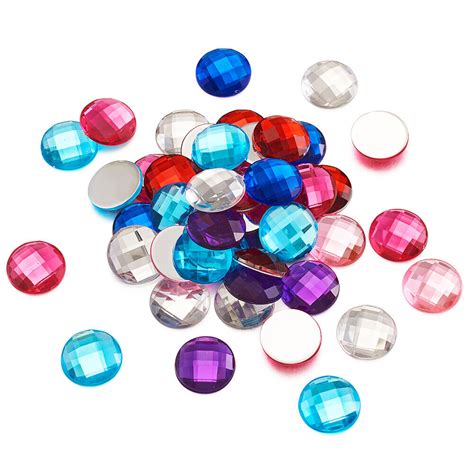 Bag Faceted Half Round Imitation Taiwan Acrylic Rhinestone Cabochons