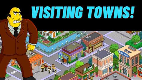 The Simpsons Tapped Out Visiting Your Towns Episode 101 Youtube