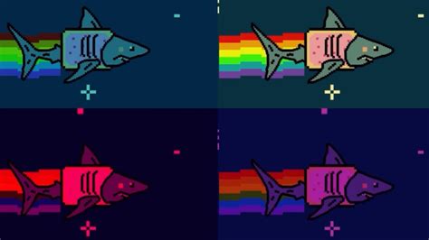 Nyan shark - YouTube