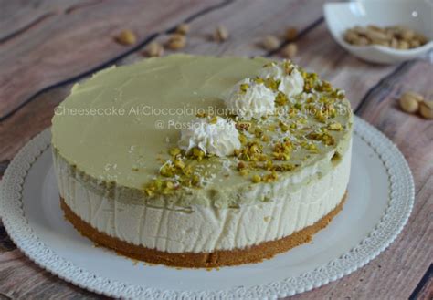 Cheesecake Al Cioccolato Bianco E Pistacchio Bimby Passione Bimby