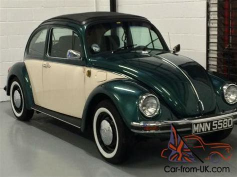 Classic Left Hand Drive Bug Volkswagen Beetle I Mexican Open Rag