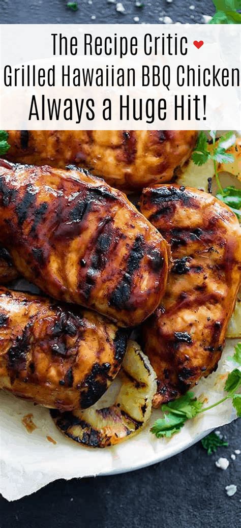 Grilled Hawaiian Bbq Chicken Recipe Ocean