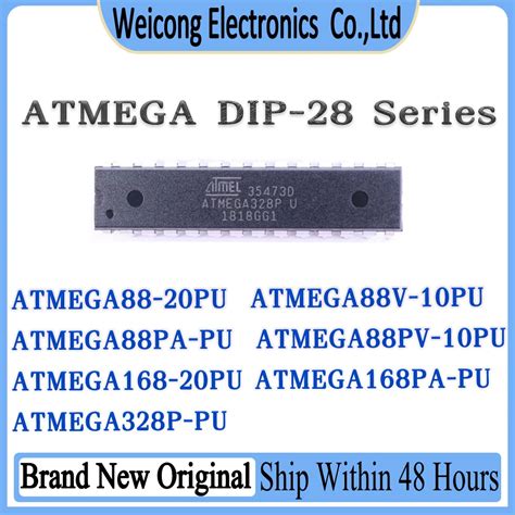 ATMEGA88 20PU ATMEGA88V 10PU ATMEGA88PA PU ATMEGA88PV 10PU ATMEGA168