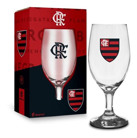 Taça Vidro Oficial Flamengo Mengão Copo Cerveja Original MercadoLivre