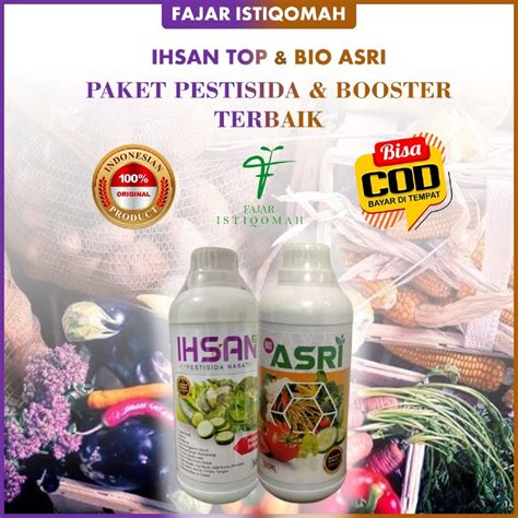 Jual Paket Hemat 2 Botol Pupuk Pestisida Organik Ihsan Top Pupuk Npk