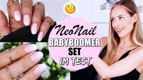 Neonail Babyboomer Set Im Test Nails Lalalunia Youtube