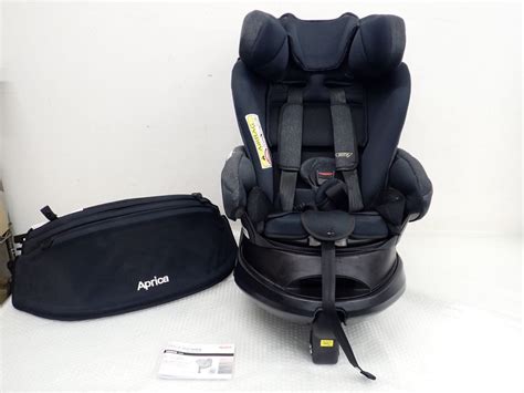 【中古】営mk549 200b Aprica アップリカ フラディア グロウ Isofix 回転式ベッド型チャイルドシート 取扱説明書の落札