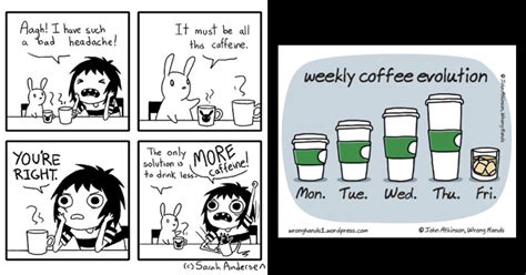 24 Relatable Comics For All The Coffee Addicts Memebase Funny Memes