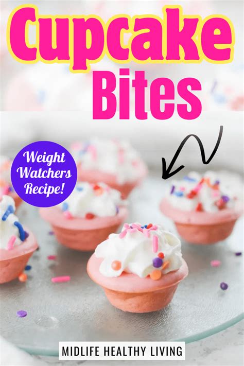 Weight Watchers Cupcake Bites Recipe