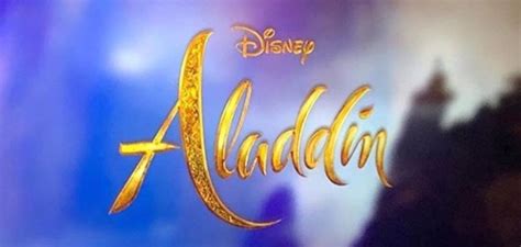 Disney's Aladdin 2019 Title Logo - Disney's Aladdin 2019 Photo ...