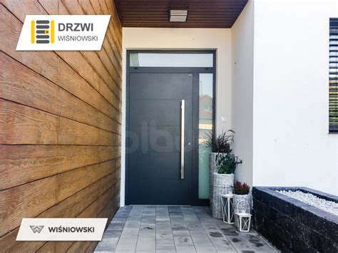 Realizacja Drzwi aluminiowe CREO Wiśniowski Olbud Straszyn