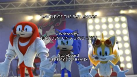 Battle Of The Boy Bands Sonic Boom Wiki Br Fandom