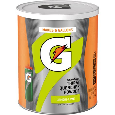 Gatorade Lemon Lime Nutrition Facts