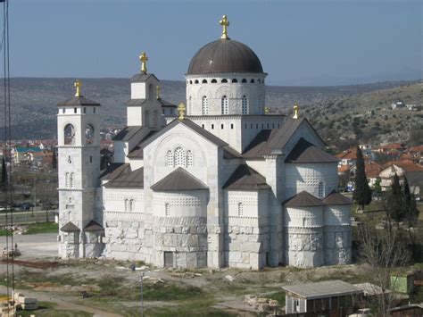 Church In Podgorica Taj Mahal Landmarks Architecture