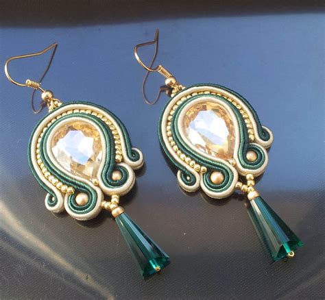 Soutache Earrings Etsy