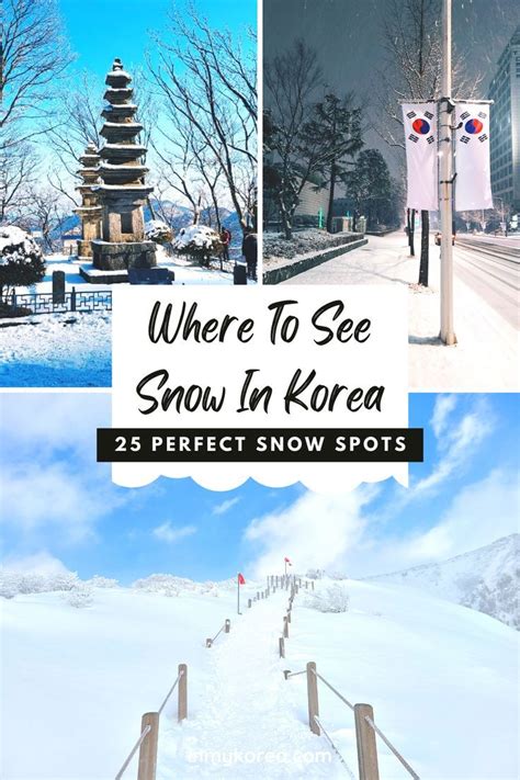 Where Does It Snow In Korea 25 Best Korean Snow Spots