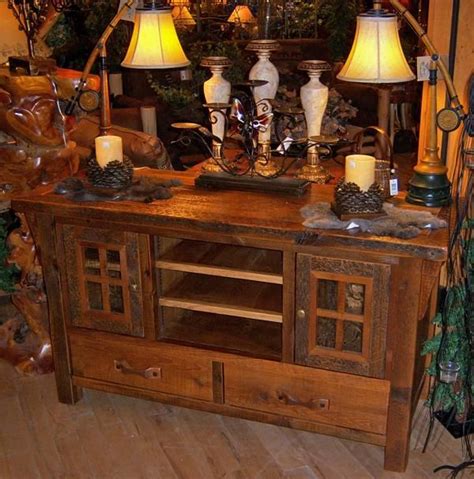 Reclaimed Barn Wood Entertainment Center Get The Timeless Warm Look That You Can Only Find In