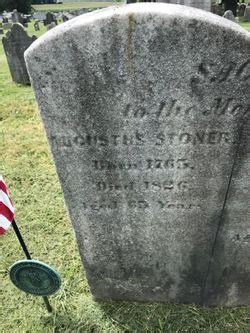 Augustus Stoner Find A Grave Memorial