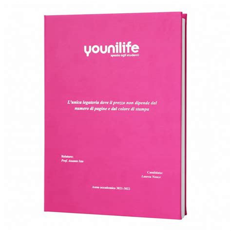 Stampa E Rilegatura Tesi A Torino Younilife