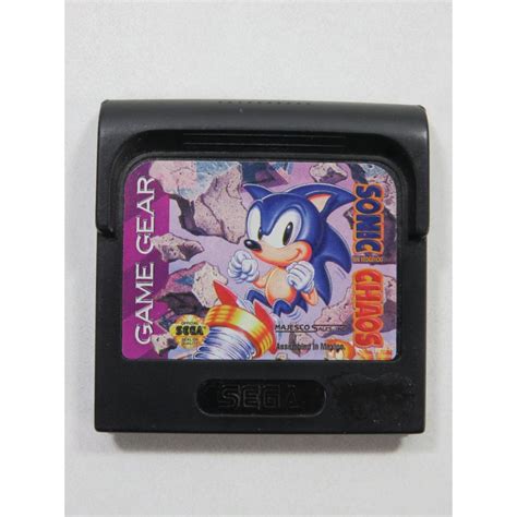 Trader Games SONIC THE HEDGEHOG CHAOS SEGA GAME GEAR GG USA