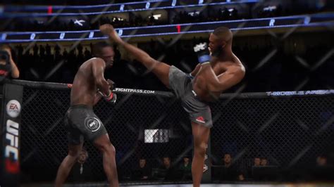 Israel Adesanya Vs Jon Jones Full Match Ufc 3 Youtube