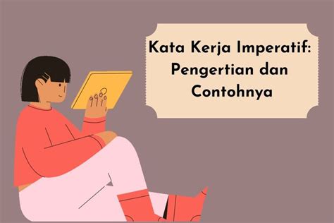 Kata Kerja Imperatif Pengertian Dan Contohnya