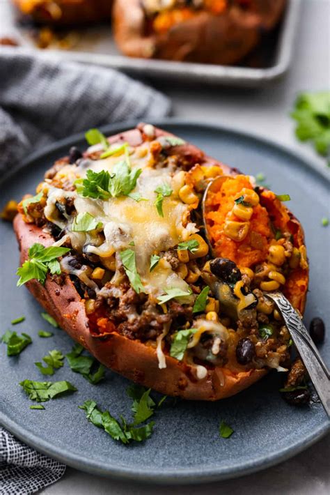 Stuffed Sweet Potatoes The Recipe Critic Cookoutmenuworld