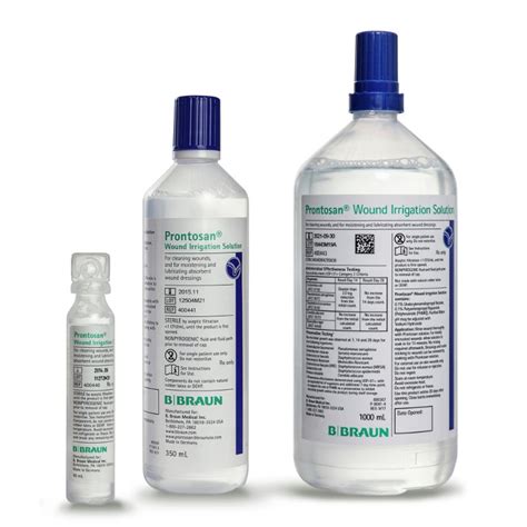 B Braun Prontosan Wound Irrigation Solution 350ml Shopee Singapore