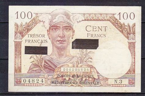 France Billet Francs Suez Novembre Tr Sor Fran Ais Eur