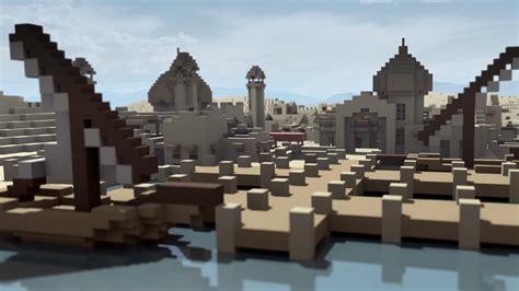 JM - Biome map (desert build) Minecraft Project