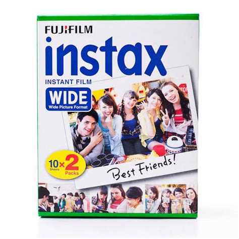 Купить Фотоплёнка картридж Fujifilm Colorfilm Instax Wide 2х10 фото / в ...