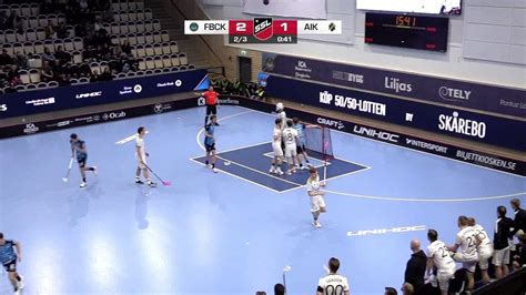 Highlights Fbc Kalmarsund Aik Innebandy Ssl