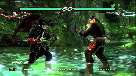 Tekken 6 Paul Phoenix Kazuya Mishima Vs Devil Jin Jin Kazama