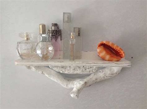 Driftwood Bathroom Shelf Sconce Art Nautical Crafts Etsy Uk