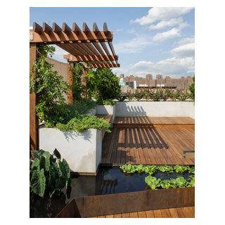 East Village Roof Garden Contemporary Terrace New York By