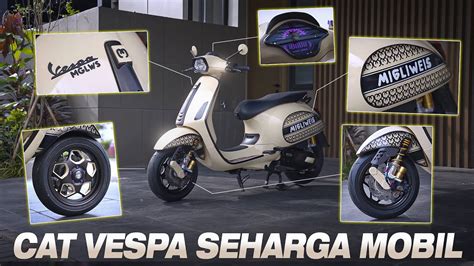 CAT AIRBRUSH VESPA X MIGLIWEIS MODIF VELG SPEEDOMETER DLL SKEDMod