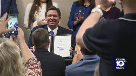 Gov Ron Desantis Signs Bill On Tolls Youtube