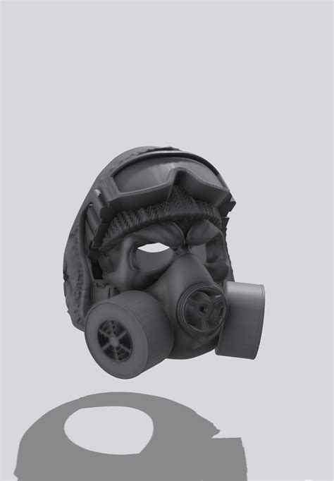 Free Stl File Gas Mask Ring・3d Printer Model To Download・cults