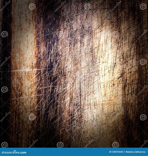 Old Dark Wood Texture Vintage Natural Oak Background With Wood Stock