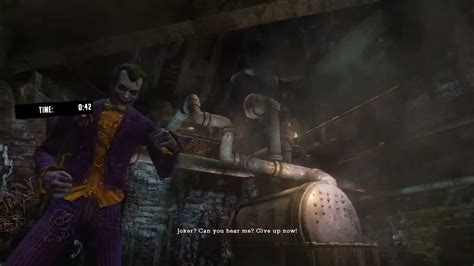 Batman Arkham Asylum Challenge Mode Cavern Of Love Youtube