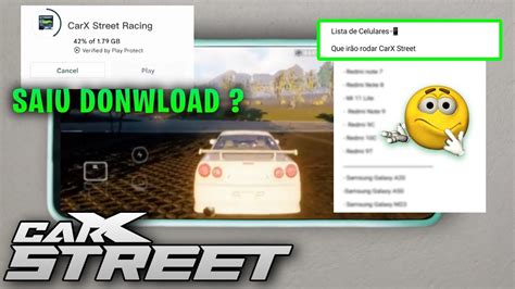 Finalmente Carx Street Android Celulares Que V O Rodar O Game