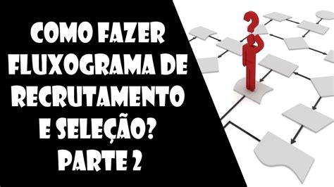 Como fazer Fluxograma de Recrutamento e Seleção PARTE 2 YouTube